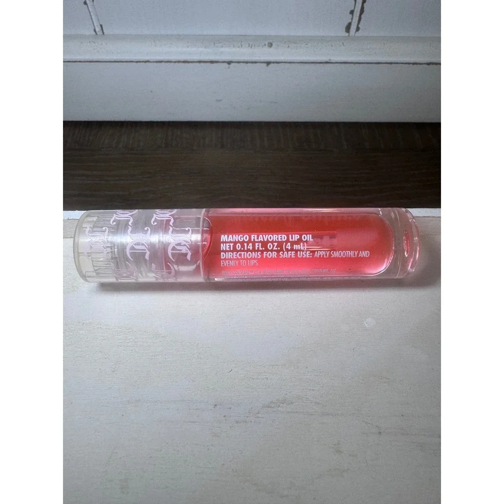 Juicy Couture Mango Flavored Lip Oil 0.14 fl oz Pink Tint High Shine Gloss